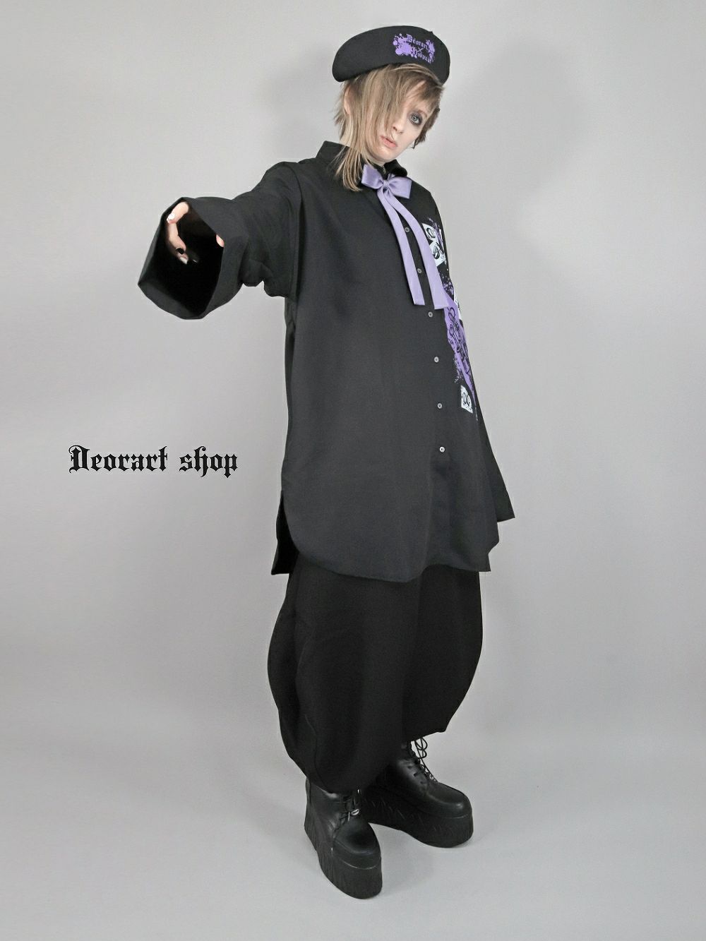 Deorart,ディオラート,病院風コーデ,血まみれ,包帯,ナースコーデ,ドクター,注射器,聴診器,プリント,医者,白衣,マッドサイエンティスト,ホラー,コスプレ,ゴスロリ,通販,地雷系,ハロウィン,衣装,バンド,コンカフェ,V系,ヴィジュアル系,男,メンズ,レディース,ファッション,mad scientist,emo,fashion