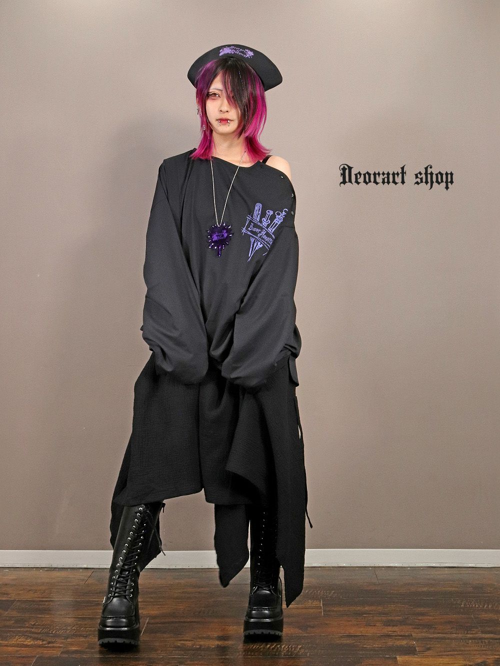 Deorart,ディオラート,アクリルネックレス,大きめ,モチーフ,ペンダント,病院モチーフ,血,闇,悪魔,病み,メンヘラ,アクセサリー,V系,ヴィジュアル系,サブカル,地雷系,大人,オカルト,ホラー,ゾンビ,メンズ,レディス,necklace,pendant,Jrock,anime,harajyuku,japan,kanji,emo,punk,rock,dark,