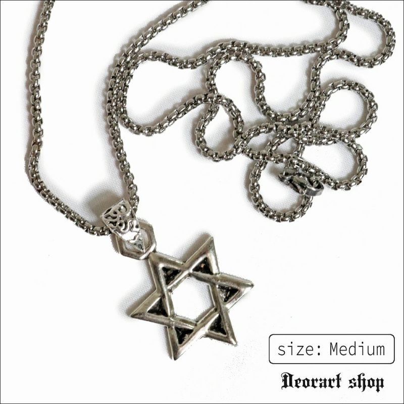 Deorart,ディオラート,ゴシック,パンクロック,オカルト,ネックレス,チョーカー,六芒星,タロット,ヘキサグラム,pendant,necklace,cult,Jrock,emo,fashion,accessory,japan,anime,Vkei,