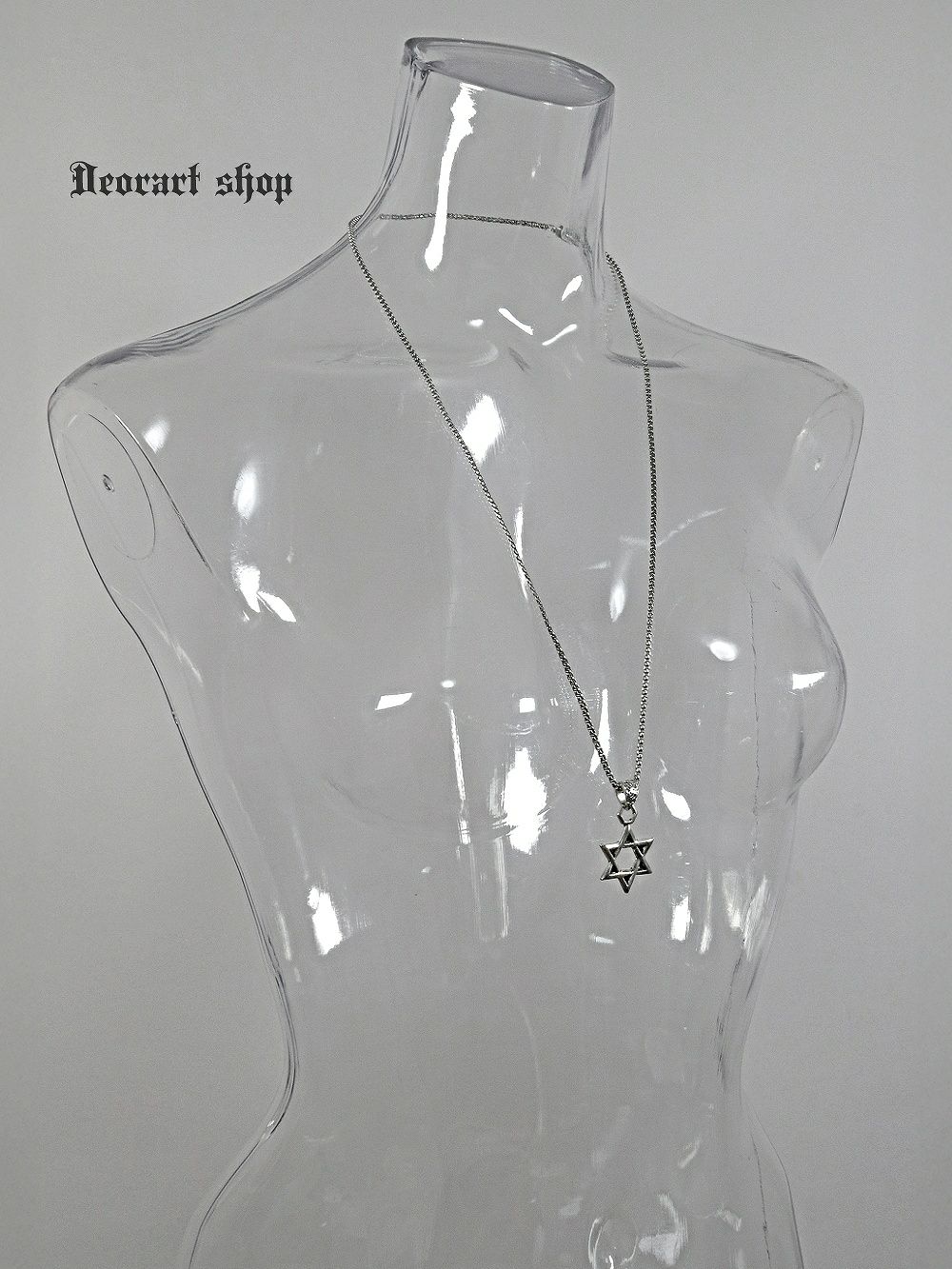 Deorart,ディオラート,ゴシック,パンクロック,オカルト,ネックレス,チョーカー,六芒星,タロット,ヘキサグラム,pendant,necklace,cult,Jrock,emo,fashion,accessory,japan,anime,Vkei,