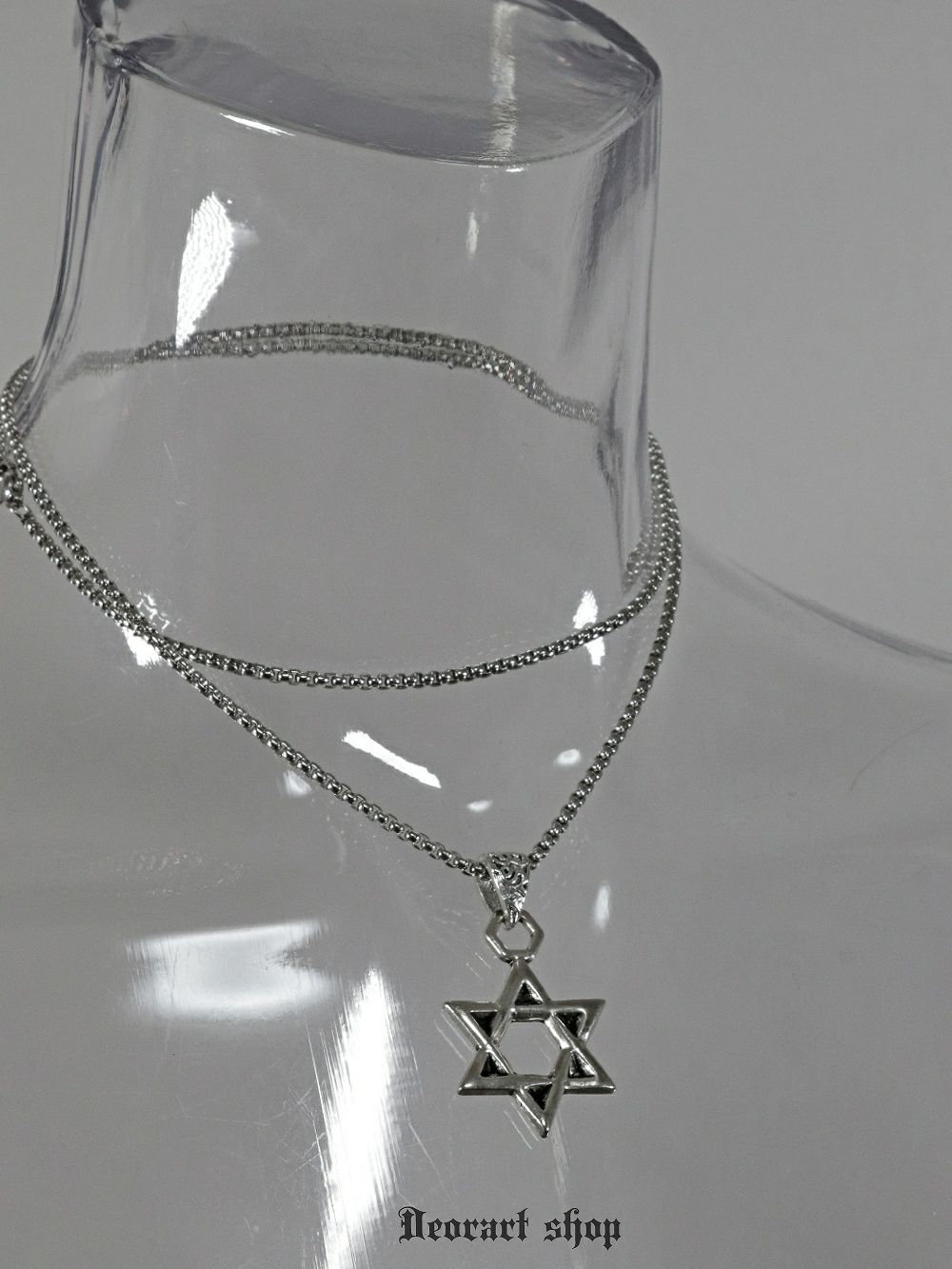 Deorart,ディオラート,ゴシック,パンクロック,オカルト,ネックレス,チョーカー,六芒星,タロット,ヘキサグラム,pendant,necklace,cult,Jrock,emo,fashion,accessory,japan,anime,Vkei,