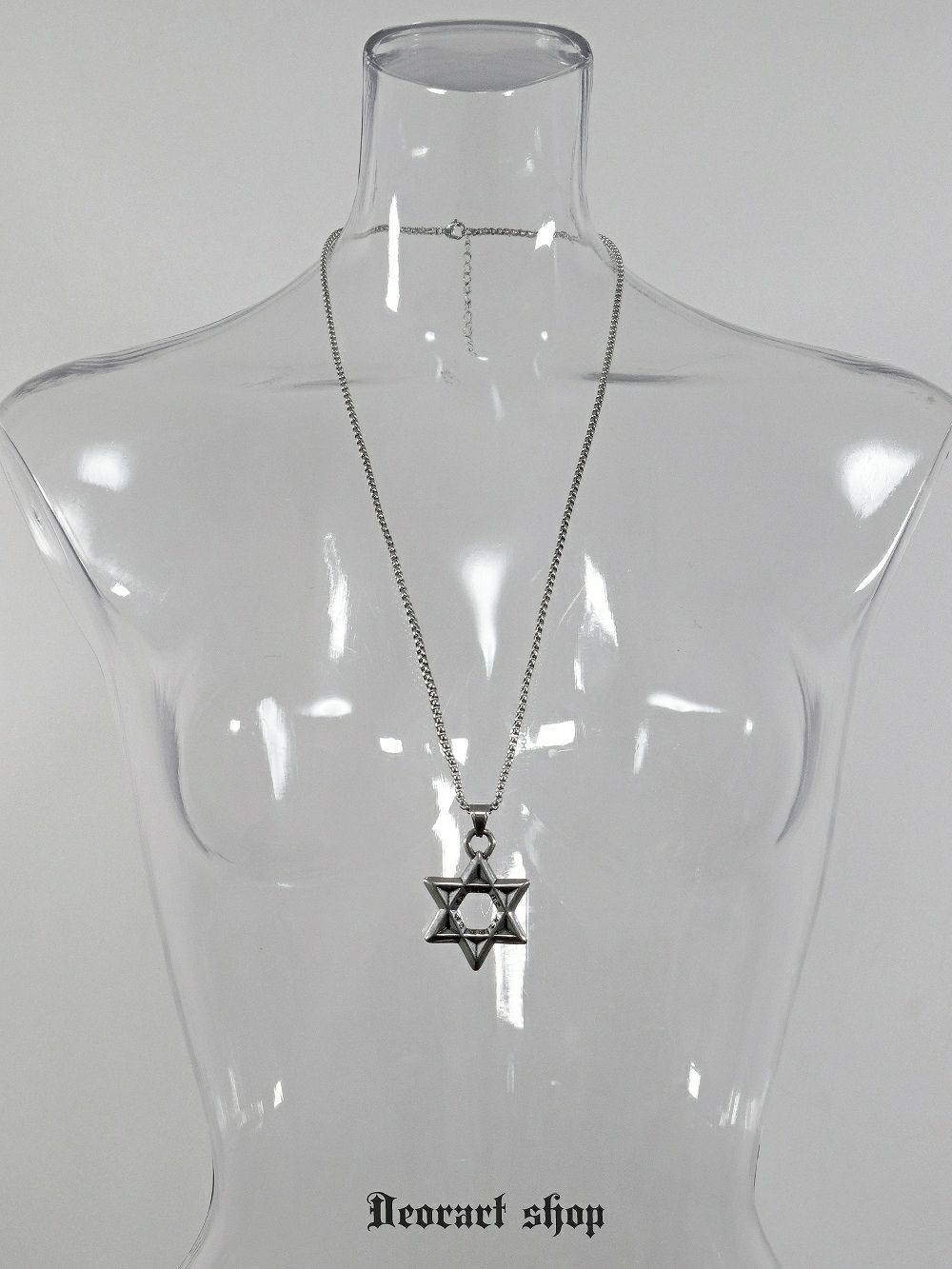 Deorart,ディオラート,ゴシック,パンクロック,オカルト,ネックレス,チョーカー,六芒星,タロット,ヘキサグラム,pendant,necklace,cult,Jrock,emo,fashion,accessory,japan,anime,Vkei,