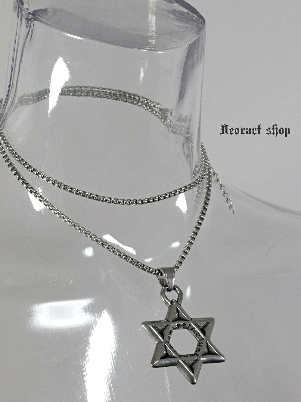 Deorart,ディオラート,ゴシック,パンクロック,オカルト,ネックレス,チョーカー,六芒星,タロット,ヘキサグラム,pendant,necklace,cult,Jrock,emo,fashion,accessory,japan,anime,Vkei,