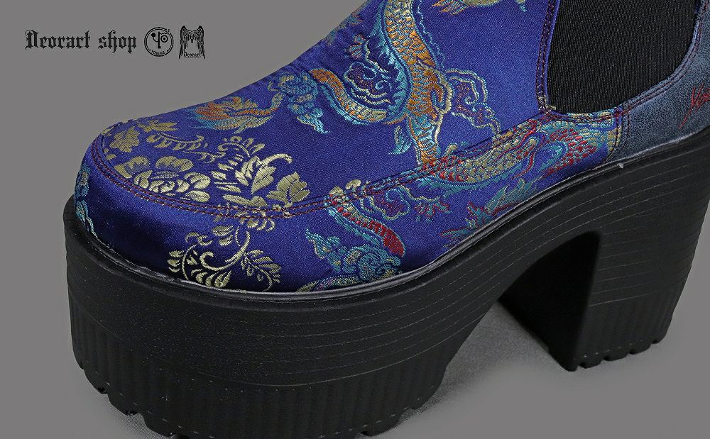 Deorart,ディオラート,通販,和柄,チャイナ,中華,シューズ,厚底ブーツ,ショートブーツ,かっこいい,かわいい,レディース,ゴシックファッション,V系ファッション,地雷系女子,地雷系男子,歩きやすい,ベルト付,疲れにくい