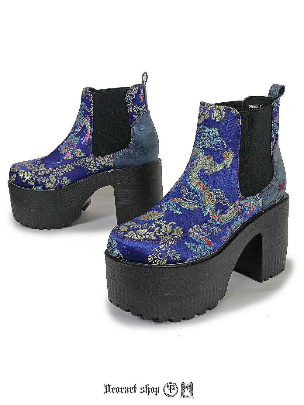 Deorart,ディオラート,通販,和柄,チャイナ,中華,シューズ,厚底ブーツ,ショートブーツ,かっこいい,かわいい,レディース,ゴシックファッション,V系ファッション,地雷系女子,地雷系男子,歩きやすい,ベルト付,疲れにくい