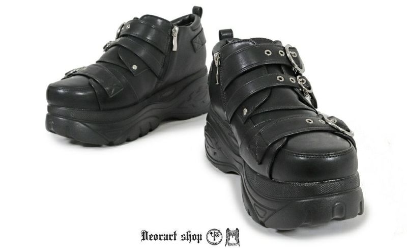 Deorart,ディオラート,通販,ベルト,Oリング,ハーネス,ハトメ,シューズ,厚底ブーツ,ショートブーツ,かっこいい,かわいい,レディース,ゴシックファッション,V系ファッション,地雷系女子,地雷系男子,歩きやすい,ベルト付,疲れにくい