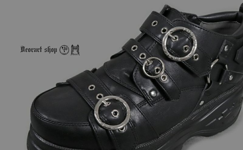 Deorart,ディオラート,通販,ベルト,Oリング,ハーネス,ハトメ,シューズ,厚底ブーツ,ショートブーツ,かっこいい,かわいい,レディース,ゴシックファッション,V系ファッション,地雷系女子,地雷系男子,歩きやすい,ベルト付,疲れにくい