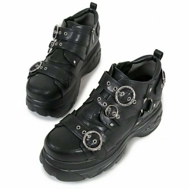Deorart,ディオラート,通販,ベルト,Oリング,ハーネス,ハトメ,シューズ,厚底ブーツ,ショートブーツ,かっこいい,かわいい,レディース,ゴシックファッション,V系ファッション,地雷系女子,地雷系男子,歩きやすい,ベルト付,疲れにくい
