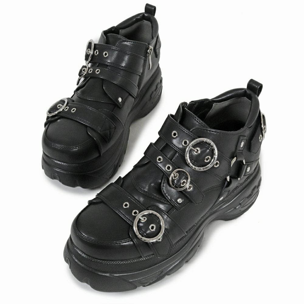 Deorart,ディオラート,通販,ベルト,Oリング,ハーネス,ハトメ,シューズ,厚底ブーツ,ショートブーツ,かっこいい,かわいい,レディース,ゴシックファッション,V系ファッション,地雷系女子,地雷系男子,歩きやすい,ベルト付,疲れにくい