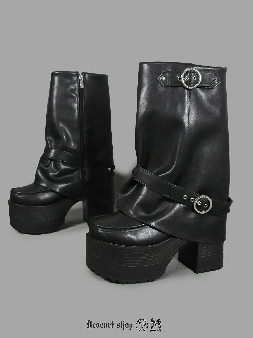 Deorart,ディオラート,通販,レッグカバー,ハトメ,シューズ,厚底ブーツ,ショートブーツ,かっこいい,かわいい,レディース,ゴシックファッション,V系ファッション,地雷系女子,地雷系男子,歩きやすい,疲れにくい