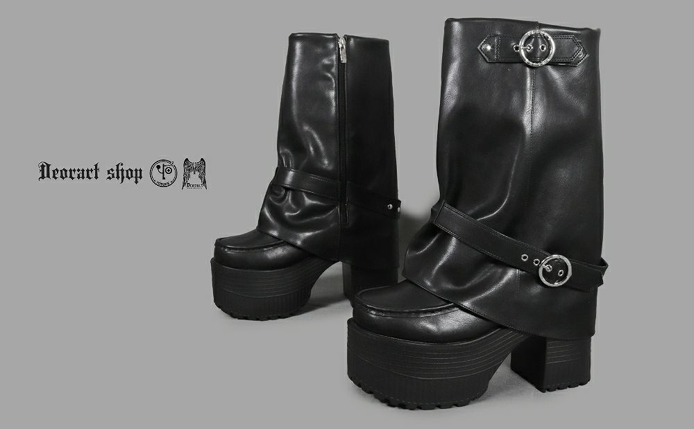 Deorart,ディオラート,通販,レッグカバー,ハトメ,シューズ,厚底ブーツ,ショートブーツ,かっこいい,かわいい,レディース,ゴシックファッション,V系ファッション,地雷系女子,地雷系男子,歩きやすい,疲れにくい