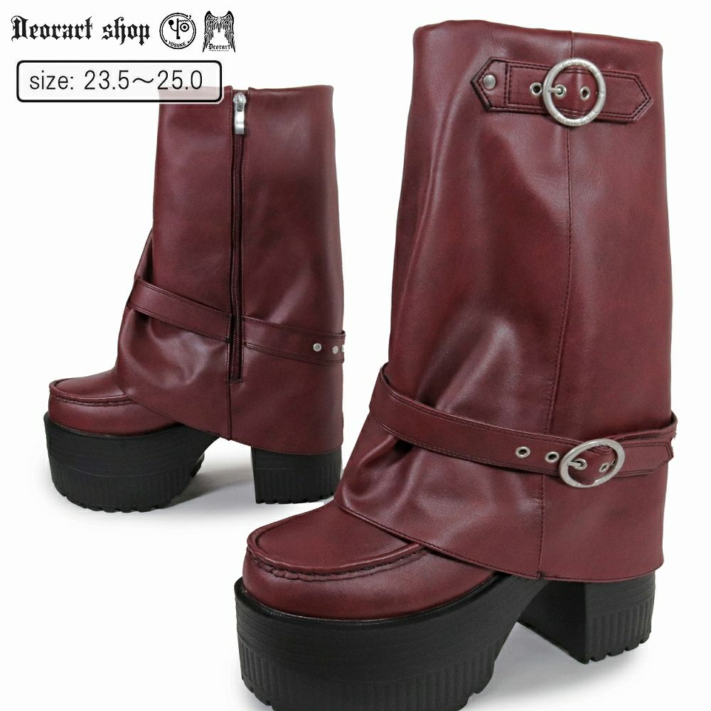 Deorart,ディオラート,通販,レッグカバー,ハトメ,シューズ,厚底ブーツ,ショートブーツ,かっこいい,かわいい,レディース,ゴシックファッション,V系ファッション,地雷系女子,地雷系男子,歩きやすい,疲れにくい
