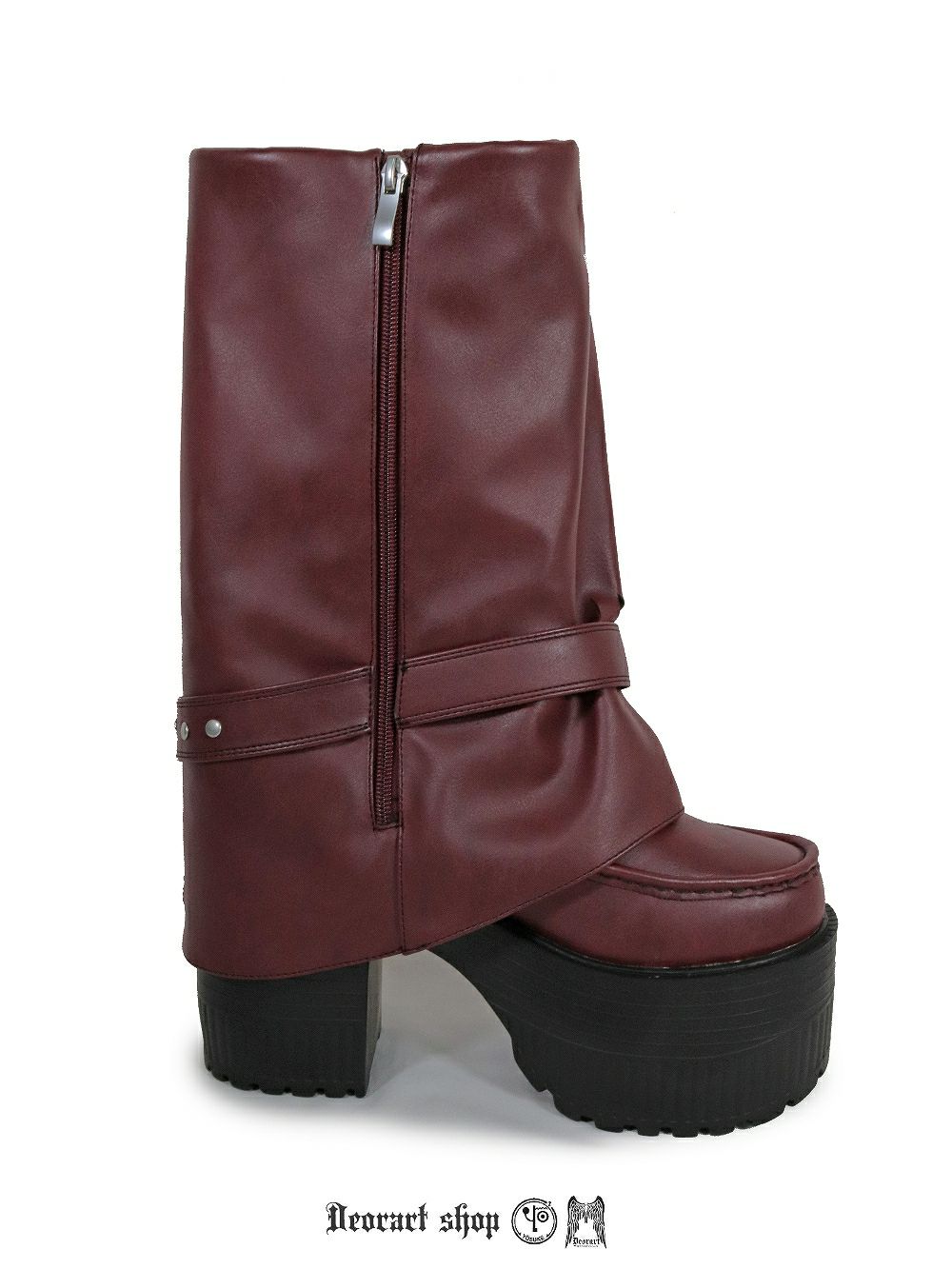 Deorart,ディオラート,通販,レッグカバー,ハトメ,シューズ,厚底ブーツ,ショートブーツ,かっこいい,かわいい,レディース,ゴシックファッション,V系ファッション,地雷系女子,地雷系男子,歩きやすい,疲れにくい