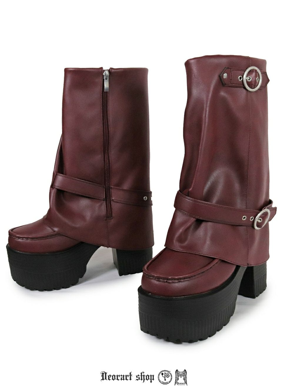 Deorart,ディオラート,通販,レッグカバー,ハトメ,シューズ,厚底ブーツ,ショートブーツ,かっこいい,かわいい,レディース,ゴシックファッション,V系ファッション,地雷系女子,地雷系男子,歩きやすい,疲れにくい