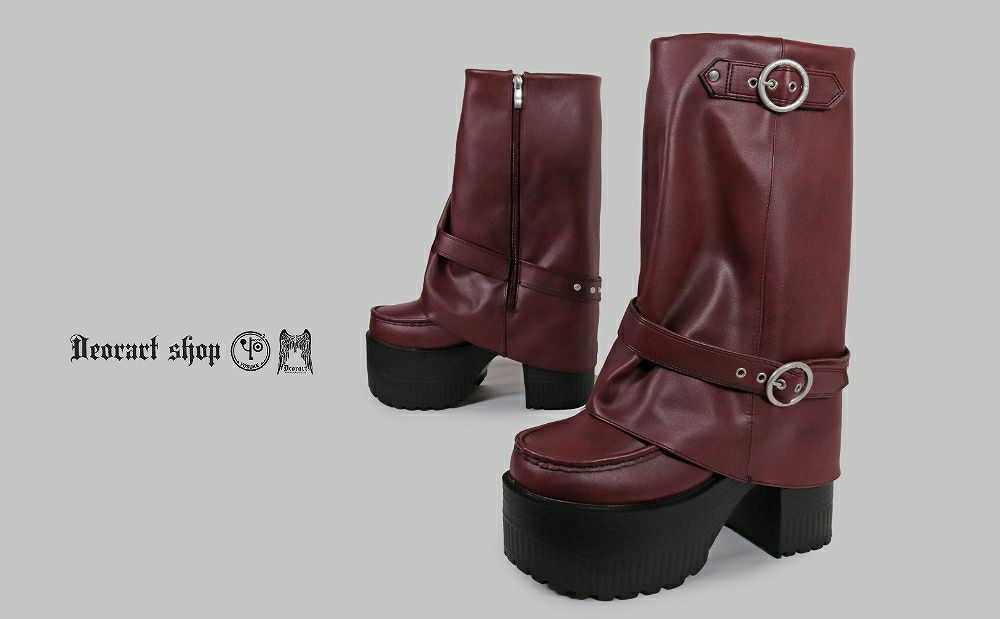 Deorart,ディオラート,通販,レッグカバー,ハトメ,シューズ,厚底ブーツ,ショートブーツ,かっこいい,かわいい,レディース,ゴシックファッション,V系ファッション,地雷系女子,地雷系男子,歩きやすい,疲れにくい