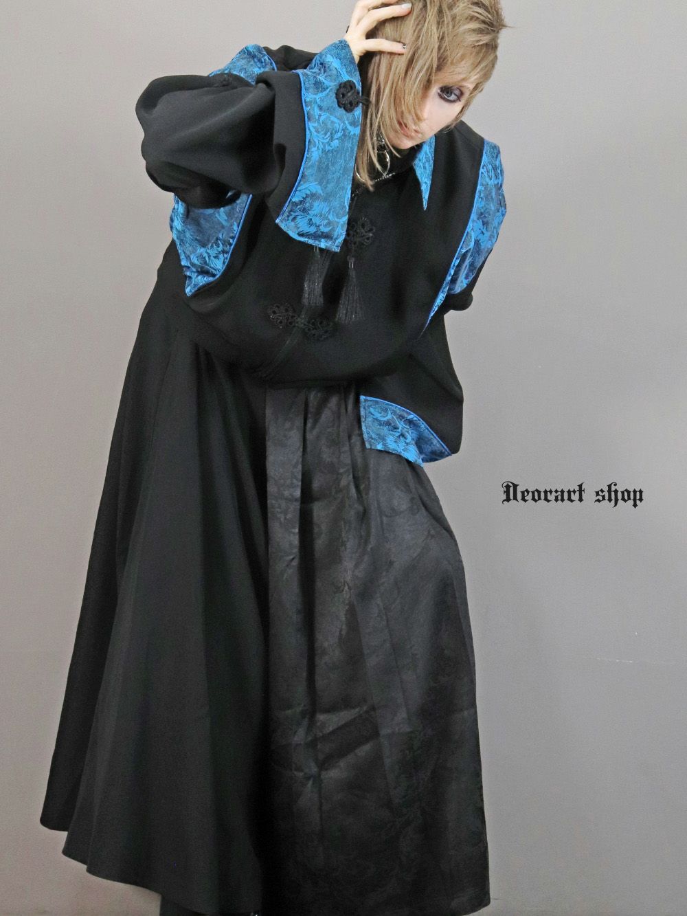 Deorart,ディオラート,モード,ゴシック,中華柄,新中式,チャイナコーデ,サイバー,セットアップ,ハロウィン,ファッション,和装,妖怪,着物風,V系,ヴィジュアル系,大人,ライブ,ファッション,衣装,メンズ,レディス,通販,Vkei,anime,goth,emo,fashion,japan,kimono,Jrock,