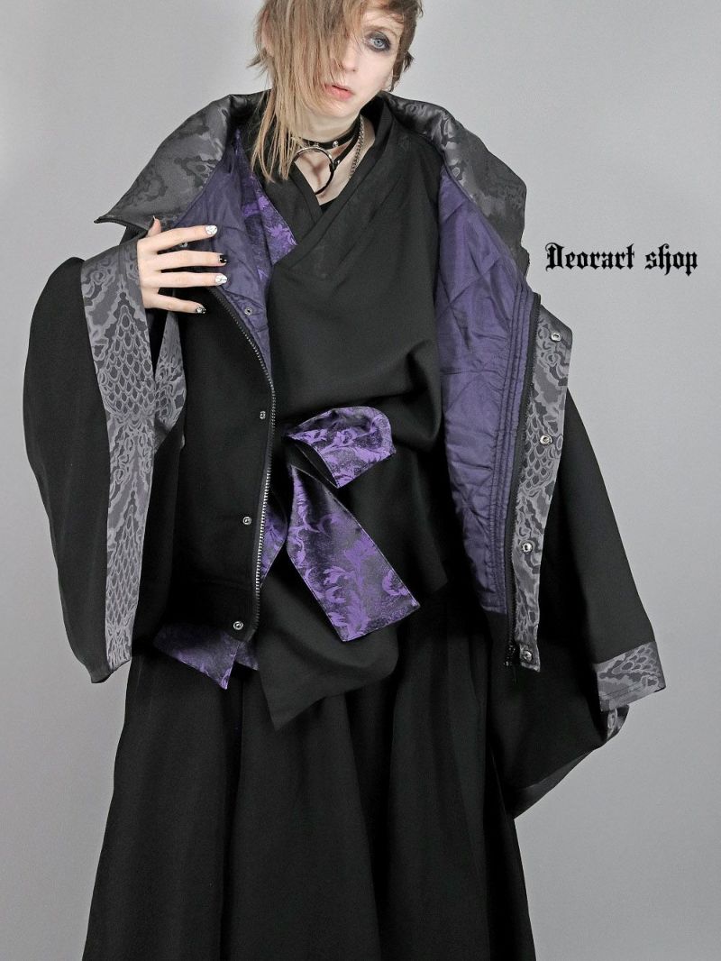 Deorart,ディオラート,モード,ゴシック,着物袖,浴衣,中華柄,新中式,チャイナコーデ,サイバー,セットアップ,ハロウィン,ファッション,和装,妖怪,着物風,V系,ヴィジュアル系,大人,ライブ,ファッション,衣装,メンズ,レディス,通販,Vkei,anime,goth,emo,fashion,japan,kimono,Jrock,