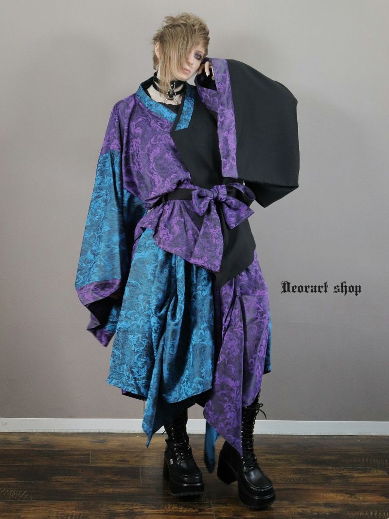 Deorart,ディオラート,モード,ゴシック,着物袖,浴衣,中華柄,新中式,チャイナコーデ,サイバー,セットアップ,ハロウィン,ファッション,和装,妖怪,着物風,V系,ヴィジュアル系,大人,ライブ,ファッション,衣装,メンズ,レディス,通販,Vkei,anime,goth,emo,fashion,japan,kimono,Jrock,