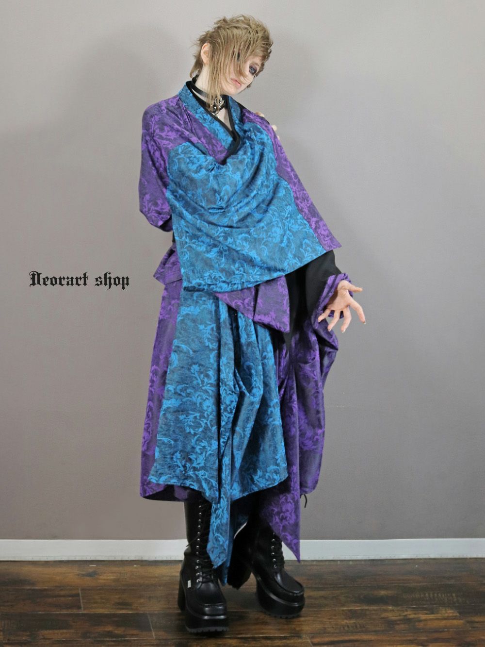 Deorart,ディオラート,モード,ゴシック,着物袖,浴衣,中華柄,新中式,チャイナコーデ,サイバー,セットアップ,ハロウィン,ファッション,和装,妖怪,着物風,V系,ヴィジュアル系,大人,ライブ,ファッション,衣装,メンズ,レディス,通販,Vkei,anime,goth,emo,fashion,japan,kimono,Jrock,