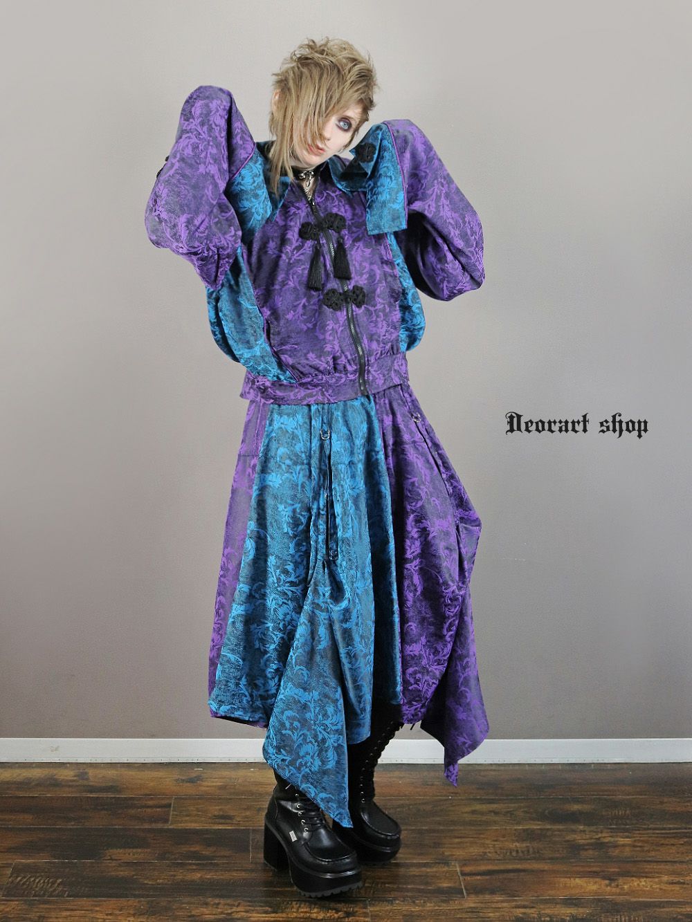 Deorart,ディオラート,モード,ゴシック,着物袖,浴衣,和装,スカート,中華柄,新中式,チャイナコーデ,サイバー,セットアップ,ハロウィン,ファッション,和装,妖怪,着物風,V系,ヴィジュアル系,大人,ライブ,ファッション,衣装,メンズ,レディス,通販,Vkei,anime,goth,emo,fashion,japan,kimono,Jrock,