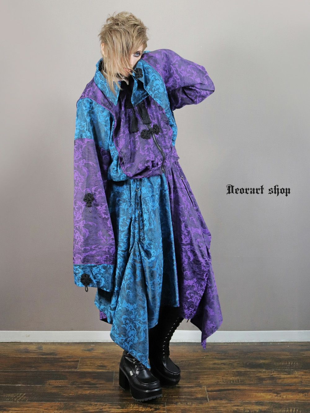 Deorart,ディオラート,モード,ゴシック,着物袖,浴衣,和装,スカート,中華柄,新中式,チャイナコーデ,サイバー,セットアップ,ハロウィン,ファッション,和装,妖怪,着物風,V系,ヴィジュアル系,大人,ライブ,ファッション,衣装,メンズ,レディス,通販,Vkei,anime,goth,emo,fashion,japan,kimono,Jrock,