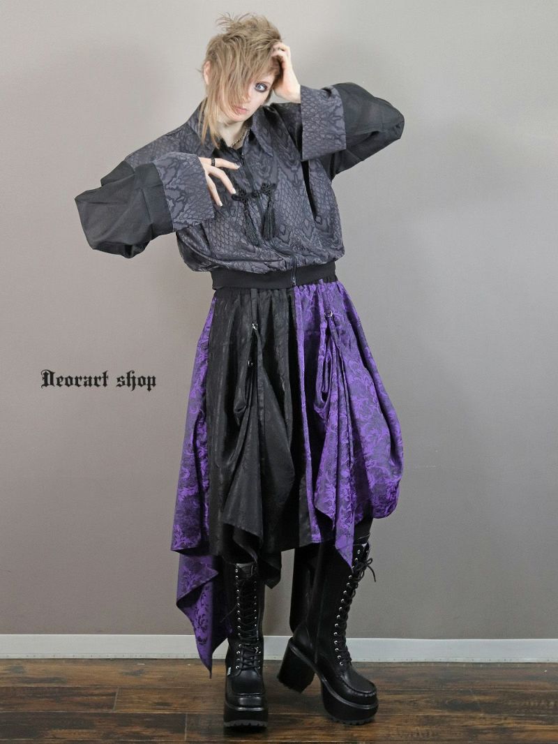 Deorart,ディオラート,モード,ゴシック,着物袖,浴衣,和装,スカート,中華柄,新中式,チャイナコーデ,サイバー,セットアップ,ハロウィン,ファッション,和装,妖怪,着物風,V系,ヴィジュアル系,大人,ライブ,ファッション,衣装,メンズ,レディス,通販,Vkei,anime,goth,emo,fashion,japan,kimono,Jrock,