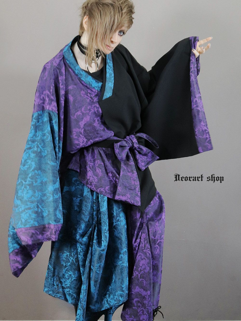 Deorart,ディオラート,モード,ゴシック,着物袖,浴衣,和装,スカート,中華柄,新中式,チャイナコーデ,サイバー,セットアップ,ハロウィン,ファッション,和装,妖怪,着物風,V系,ヴィジュアル系,大人,ライブ,ファッション,衣装,メンズ,レディス,通販,Vkei,anime,goth,emo,fashion,japan,kimono,Jrock,