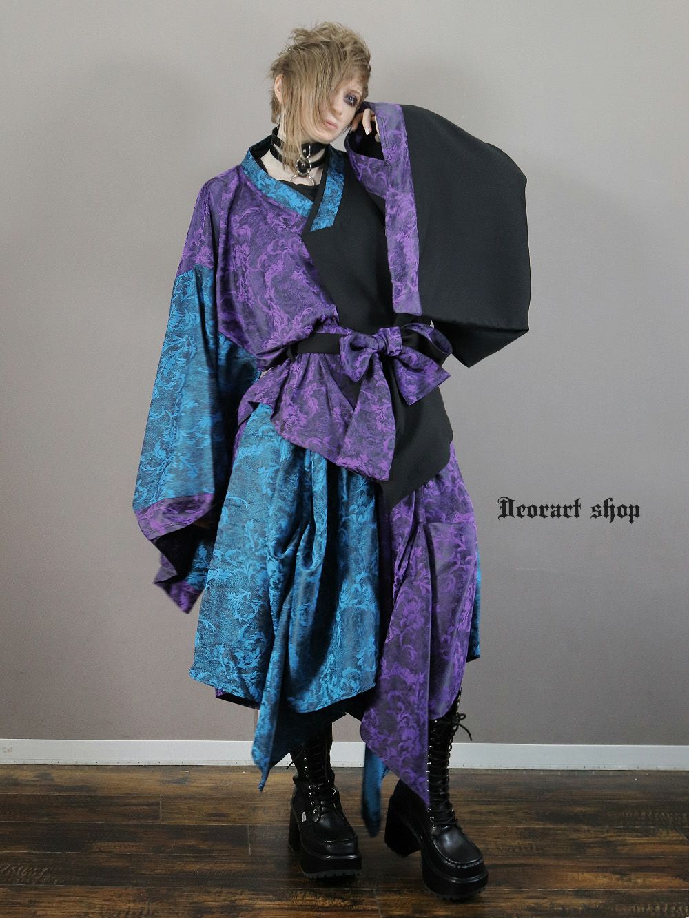 Deorart,ディオラート,モード,ゴシック,着物袖,浴衣,和装,スカート,中華柄,新中式,チャイナコーデ,サイバー,セットアップ,ハロウィン,ファッション,和装,妖怪,着物風,V系,ヴィジュアル系,大人,ライブ,ファッション,衣装,メンズ,レディス,通販,Vkei,anime,goth,emo,fashion,japan,kimono,Jrock,
