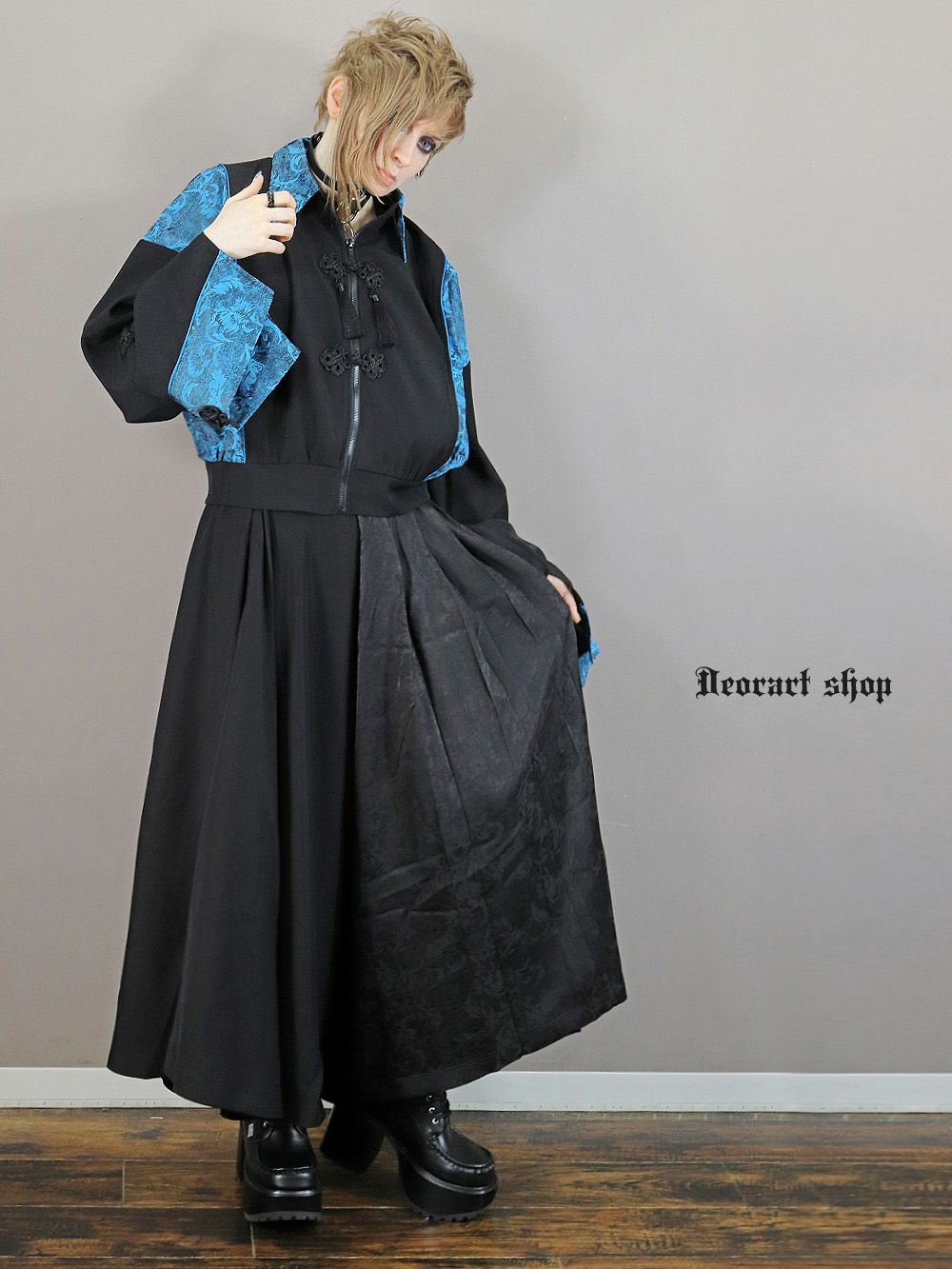 Deorart,ディオラート,モード,ゴシック,着物袖,浴衣,和装,袴,ハカマ,パンツ,中華柄,新中式,チャイナコーデ,サイバー,セットアップ,ハロウィン,ファッション,和装,妖怪,着物風,V系,ヴィジュアル系,大人,ライブ,ファッション,衣装,メンズ,レディス,通販,Vkei,anime,goth,emo,fashion,japan,kimono,Jrock,