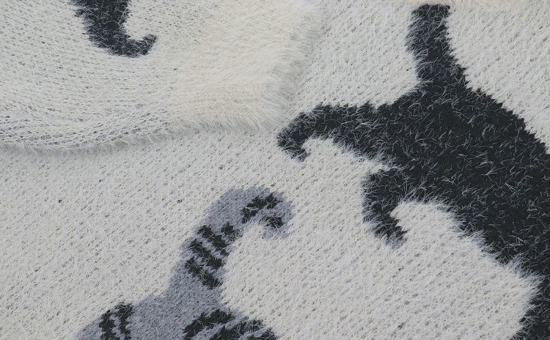 Deorart,ディオラート,通販,アパレル,ニット,プルオーバー,かわいい,大きい,オーバーサイズ,猫柄,ネコ柄ニット,秋冬,ふわふわ,20代,30代,40代,地雷系女子,地雷系男子,地雷系ファッション