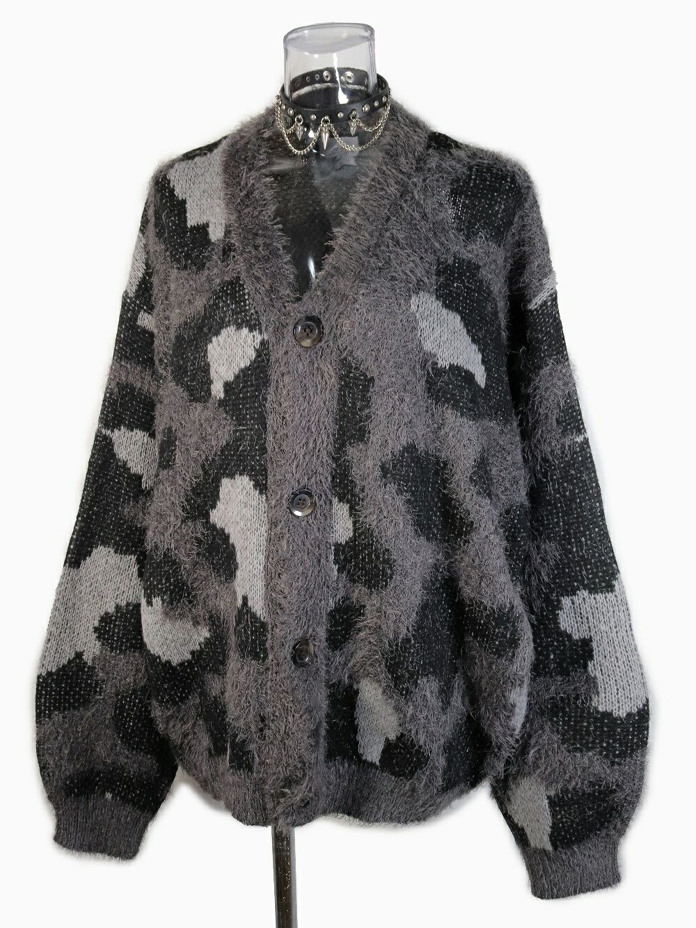 Deorart,ディオラート,通販,アパレル,ニット,カーディガン,かわいい,かっこいい,ゆるニット,オーバーサイズ,レオパード柄,ヒョウ柄,秋冬,ふわふわ,20代,30代,40代,地雷系女子,地雷系男子,メンズファッション