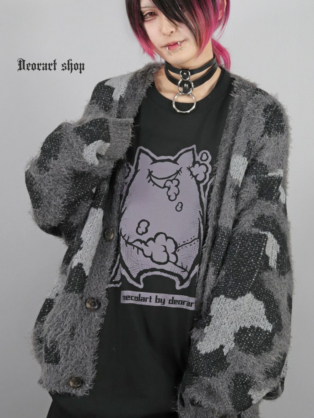 Deorart,ディオラート,通販,アパレル,ニット,カーディガン,かわいい,かっこいい,ゆるニット,オーバーサイズ,レオパード柄,ヒョウ柄,秋冬,ふわふわ,20代,30代,40代,地雷系女子,地雷系男子,メンズファッション