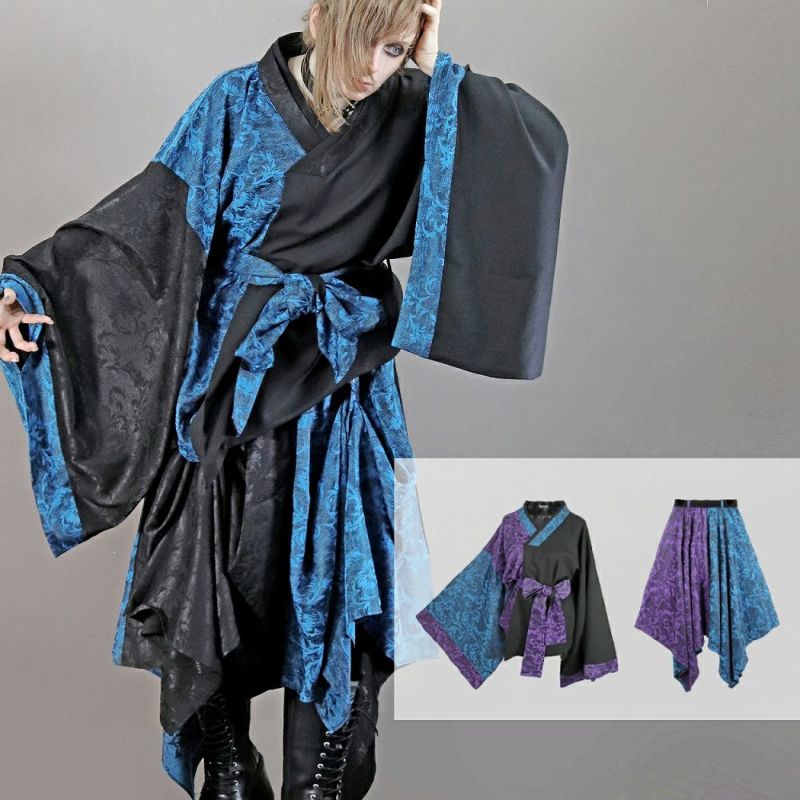 Deorart,ディオラート,和装,浴衣,YUKATA,袴,着物風,ファッション,和ゴス,浴衣,新中式,漢服,ヴィジュアル系,V系,闇落ち,呪術師,通販,普段使い,メンズ,レディス,Vkei,goth,kimono,japan,anime,,fashion