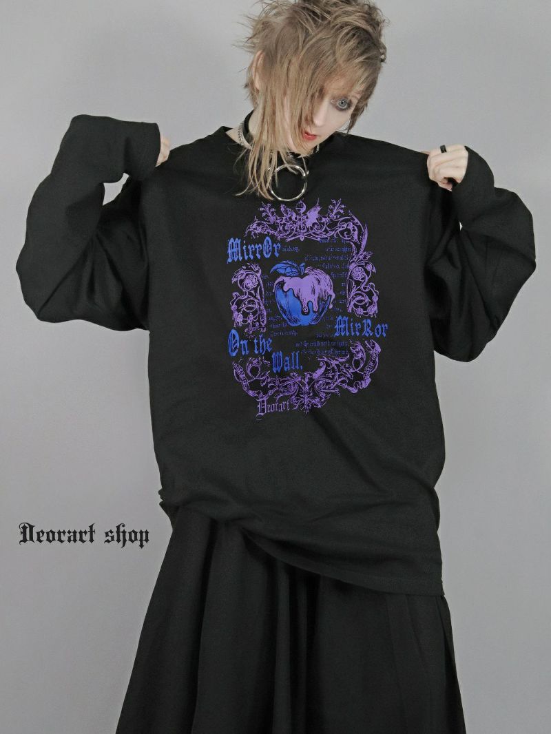Deorart,ディオラート,Tシャツ,長袖,ロンT,ゴスパン,Y2K,V系,ヴィジュアル系,地雷系,パンクロック,emo,rock,fashion