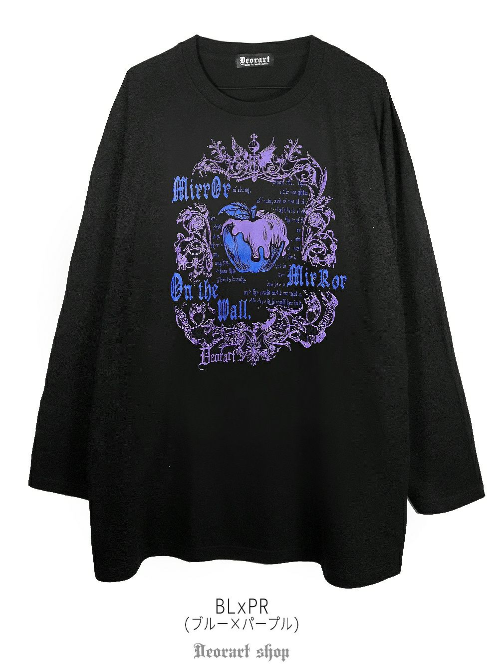 Deorart,ディオラート,Tシャツ,長袖,ロンT,ゴスパン,Y2K,V系,ヴィジュアル系,地雷系,パンクロック,emo,rock,fashion