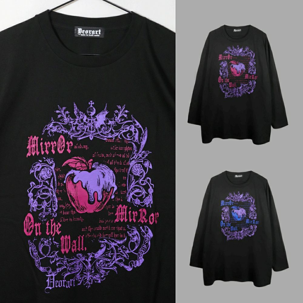 Deorart,ディオラート,Tシャツ,長袖,ロンT,ゴスパン,Y2K,V系,ヴィジュアル系,地雷系,パンクロック,emo,rock,fashion