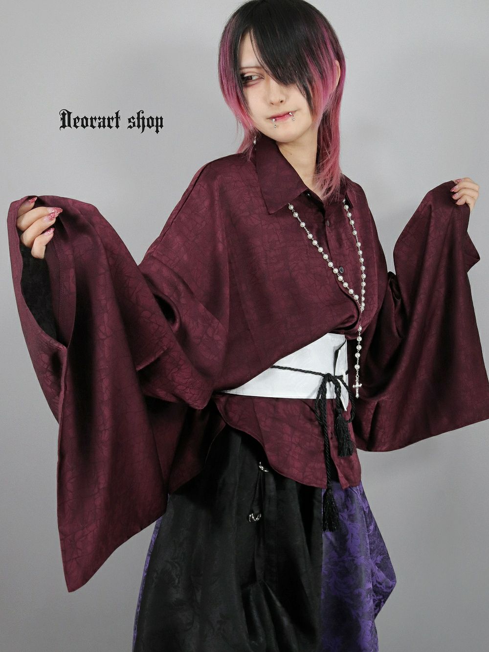 Deorart,ディオラート,モード,ゴシック,ファッション,V系,ヴィジュアル系,ホスト,バンド,シャツ,和装,着物,振袖,シャツ,パーティ,シャツ,大人,ライブ,,衣装,メンズ,レディス,通販,結婚式,成人式,Vkei,anime,goth,emo,fashion,japan,kimono,Jrock,kimono,geisha,ninjya