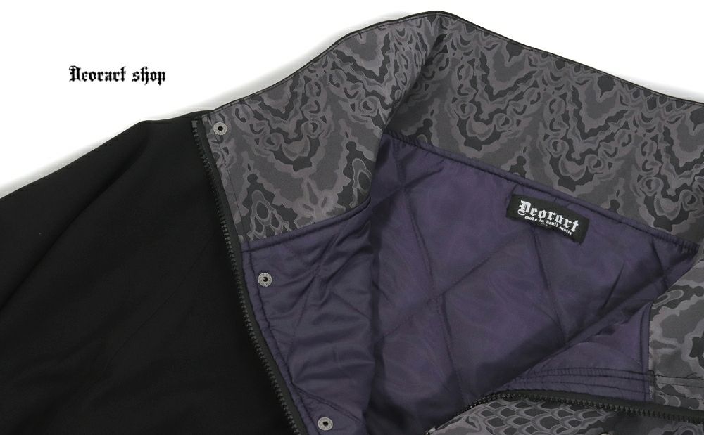 Deorart,ディオラート,冬コート,アウター,V系,ヴィジュアル系,ホスト,バンド,着物袖,和装,トンビコート,神父,エクソシスト,ジャケット,吸血鬼,ヴァンパイア,通販, Y2K,Vkei,anime,goth,emo,fashion,japan,kimono,ninjya,geisha,,Jrock