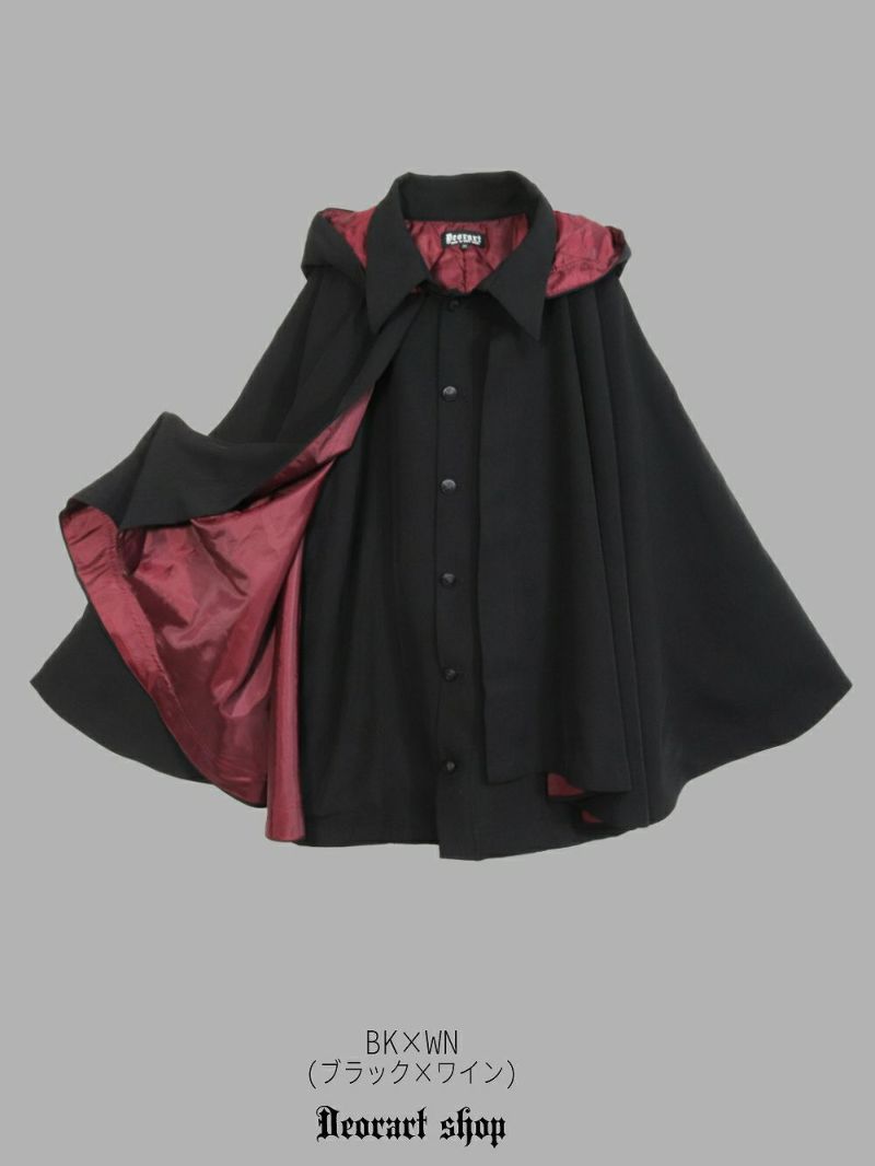 Deorart,ディオラート,冬コート,アウター,V系,ヴィジュアル系,ホスト,バンド,着物袖,和装,トンビコート,神父,エクソシスト,ジャケット,吸血鬼,ヴァンパイア,通販, Y2K,Vkei,anime,goth,emo,fashion,japan,kimono,ninjya,geisha,,Jrock