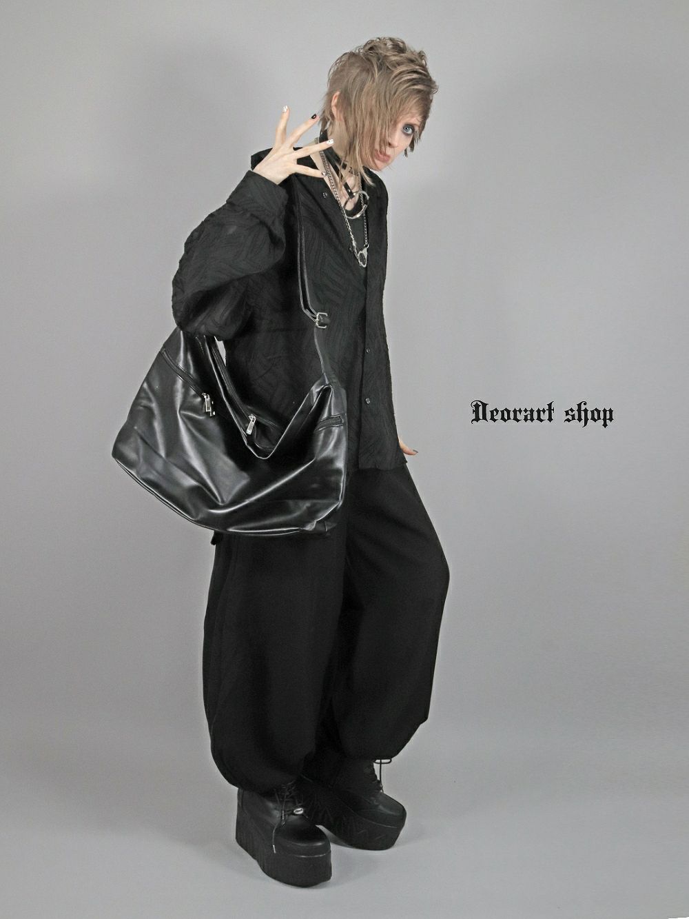 Deorart,ディオラート,ゴシック,V系,ホスト,バッグ,ショルダーバッグ,通勤,通学,大きめ,かっこいい,メンズ,プレゼント,,