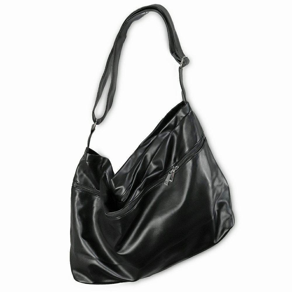 BY3064 ジップデザイン フェイクレザー ショルダーバッグ | Deorart shop