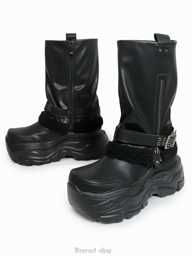 Deorart,ディオラート,通販,厚底ブーツ,ブーツ,レディース,ボア,秋冬,ロングブーツ,かわいい,20代,30代,40代,平成ファッション,Y2K