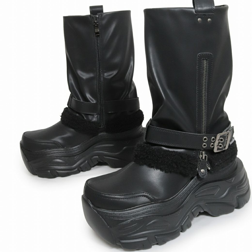 Deorart,ディオラート,通販,厚底ブーツ,ブーツ,レディース,ボア,秋冬,ロングブーツ,かわいい,20代,30代,40代,平成ファッション,Y2K