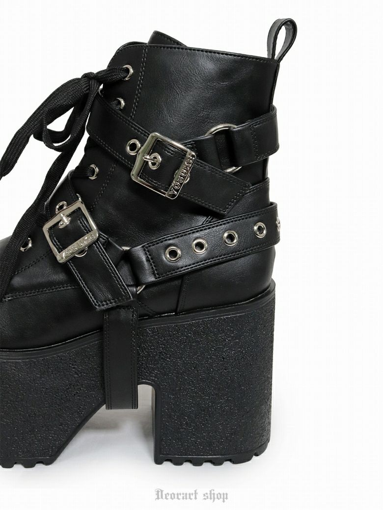 Deorart,ディオラート,厚底ブーツ,ブーツ,原宿系ファッション,ベルト付,通販,20代,30代,40代,V系ファッション,秋冬,レディース,メンズ