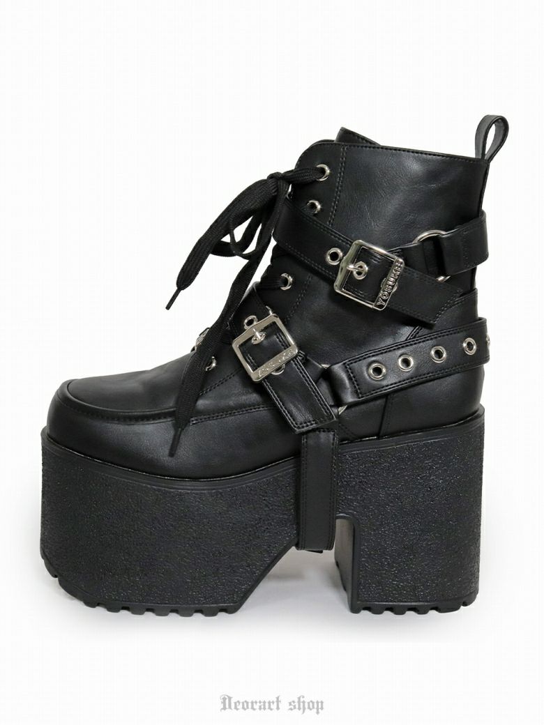 Deorart,ディオラート,厚底ブーツ,ブーツ,原宿系ファッション,ベルト付,通販,20代,30代,40代,V系ファッション,秋冬,レディース,メンズ