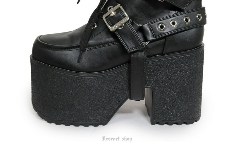 Deorart,ディオラート,厚底ブーツ,ブーツ,原宿系ファッション,ベルト付,通販,20代,30代,40代,V系ファッション,秋冬,レディース,メンズ