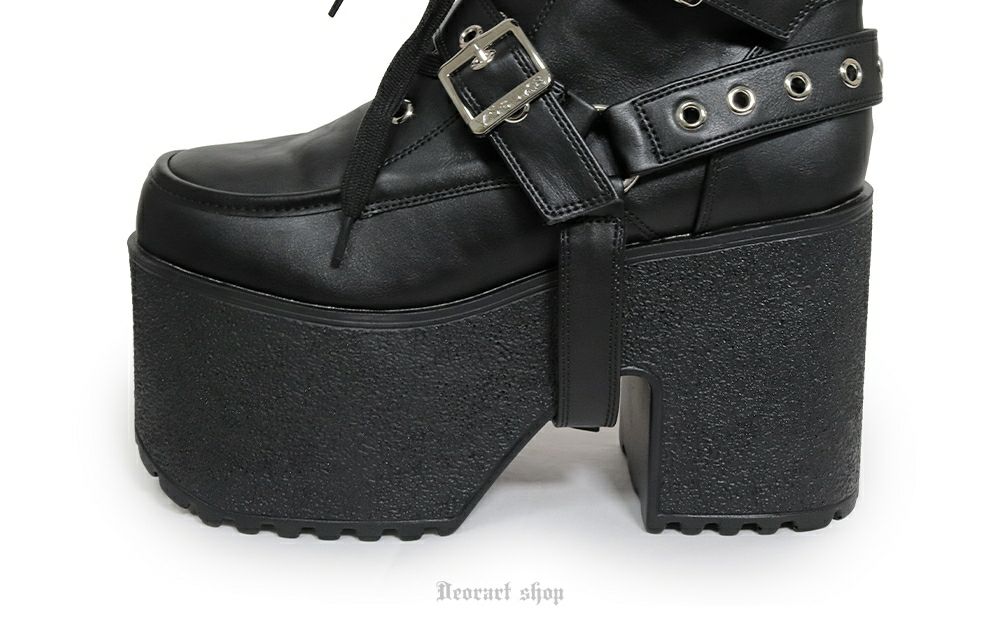 Deorart,ディオラート,厚底ブーツ,ブーツ,原宿系ファッション,ベルト付,通販,20代,30代,40代,V系ファッション,秋冬,レディース,メンズ