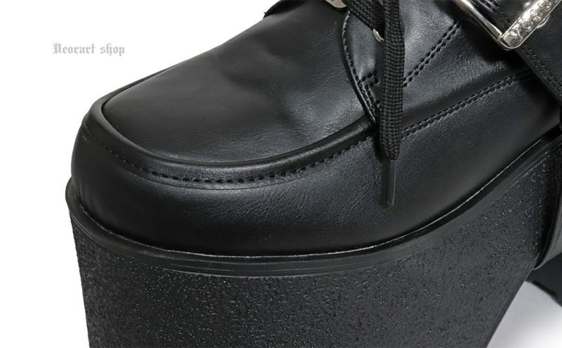 Deorart,ディオラート,厚底ブーツ,ブーツ,原宿系ファッション,ベルト付,通販,20代,30代,40代,V系ファッション,秋冬,レディース,メンズ