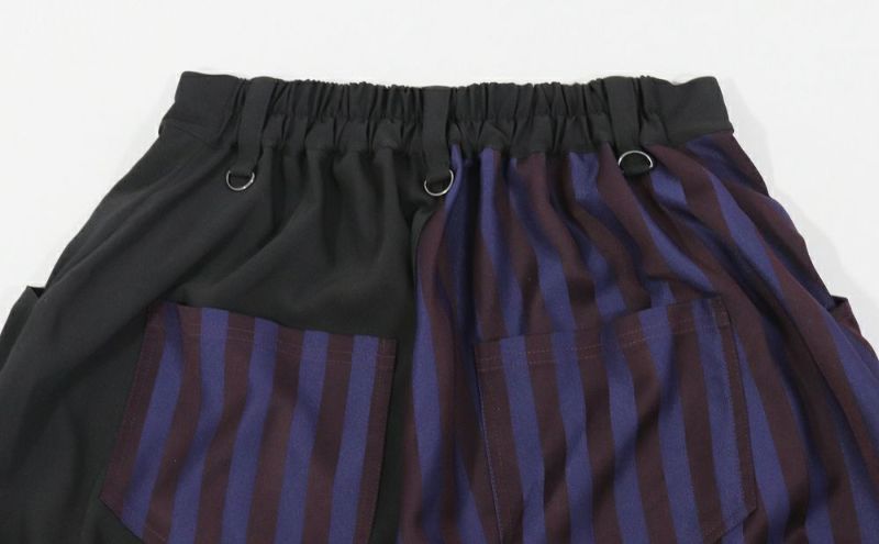 Deorart,ディオラート,V系,ストライプ,ホラー,地雷系,執事風ギャルソン,マント,王子,カボチャパンツ,ドロワーズ,バルーンショートパンツ,ショートパンツ,中世,セットアップ,V系,ヴィジュアル系,コーデ,ホスト,コンカフェ,ライブ,ファッション,ダンス衣装,メンズ,レディス,男装