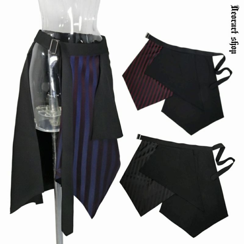 Deorart,ディオラート,V系,ストライプ,ホラー,地雷系,執事風ギャルソン,王子,マント,スカート,パンツ,中世,セットアップ,V系,ヴィジュアル系,コーデ,ホスト,コンカフェ,ライブ,ファッション,ダンス衣装,メンズ,レディス,男装